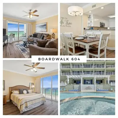 Boardwalk Beach Resort #604 by Book That Condo