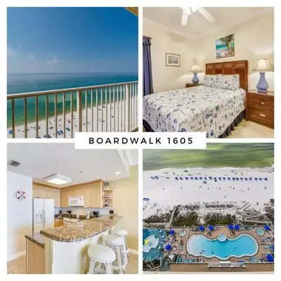 Boardwalk Beach Resort #1605 by Book That Condo