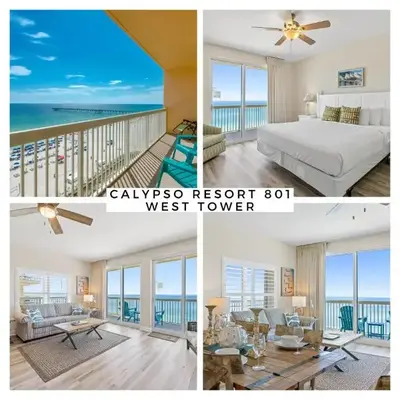 Calypso Resort and Towers #801-W by Book That Condo