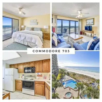 Commodore Resort #703 by Book That Condo