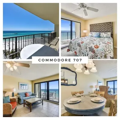 Commodore Resort #707 by Book That Condo
