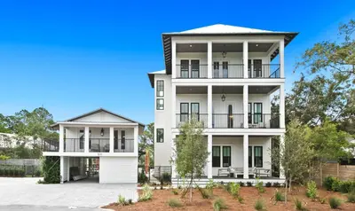 an image of a white house at 169 Lakeview Drive in Santa Rosa Beach