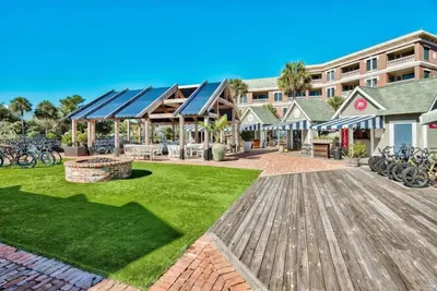 a resort with a lawn and a building at 30A Villages of South Walton by Panhandle Getaways in Seacrest