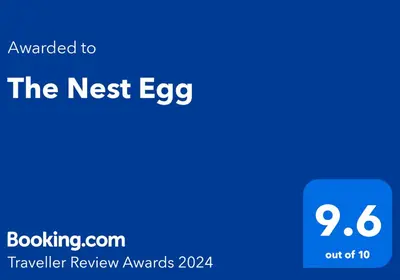 a screenshot of the nest egg homepage with the nest egg text at The Nest Egg in Panama City Beach