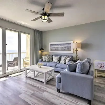 Panama City Beach Condo with Free Beach Service!