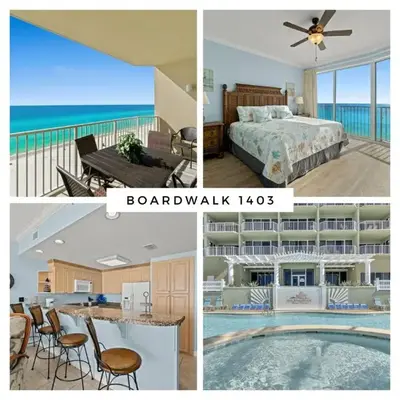 Boardwalk Beach Resort #1403 by Book That Condo