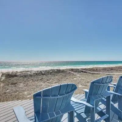 Breezy PCB Retreat with Direct Beach Access!