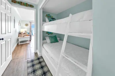 a bedroom with two bunk beds in a room at The Summit 924 in Panama City Beach