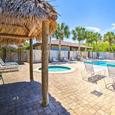 Beautiful PCB Townhome Balcony and Resort Amenities