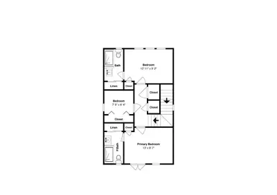 a floor plan of a house at The Holland House II in Rosemary Beach