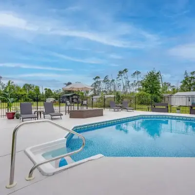 Southport Getaway with Private Pool about 15 Mi to PCB!