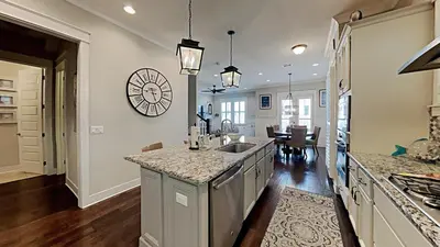 a kitchen with a sink and a counter top at Prominece 30A - Beach Retreat in Santa Rosa Beach