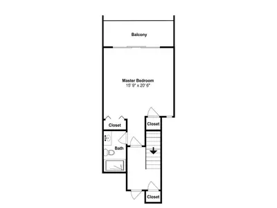 a floor plan of a house at Edgewater Villa 124 in Panama City Beach
