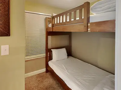 a bunk bed room with two bunk beds at Shores of Panama #1111 in Panama City Beach