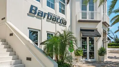 a rendering of the exterior of a hotel at Inn At Seacrest 405 in Rosemary Beach