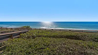 a view of the ocean from the beach at Mistral 6 in Seacrest