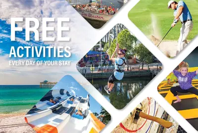 a collage of pictures of different types of activities at Sublime in Seagrove Beach