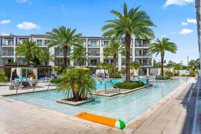 an image of a swimming pool at a resort at The Pointe on 30A by Panhandle Getaways in Rosemary Beach