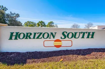 a sign for a horton south at Horizon South 51B in Panama City Beach
