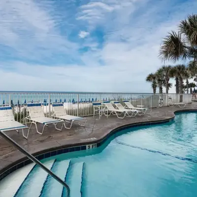 Gulf Front! 2 BR 2 BA! 11th Floor condo + Condo Amenities!