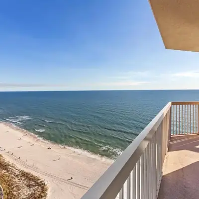 Gulf Front Master Bedroom