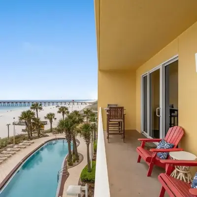 Beautiful 3rd Floor Condo w Gulf Front Master - Near Pier Park