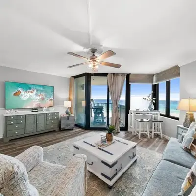 Newly Renovated Beachfront Condo! Free Beach Chair Service! by Dolce Vita Getaways PCB
