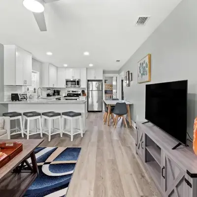 Welcome to Dolphin Fun A! BRAND NEW Duplex! Walk to the Beach!