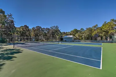 an image of a tennis court at Santa Rosa Beach Townhome Patio, Walk to Beach! in Santa Rosa Beach