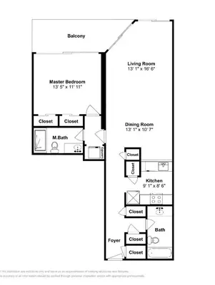 a floor plan of a house at Edgewater Leeward #603 in Panama City Beach
